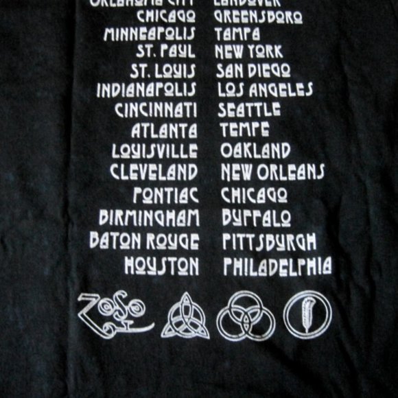 Led Zeppelin 77 Tour Tee - Picture 3 of 4